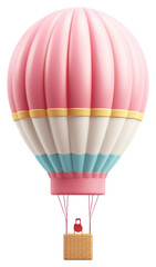 Fototapeta premium PNG Hot air balloon aircraft vehicle transportation.