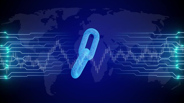 Digital security hologram of virtual lock icon on circuit board. Concept of finance data privacy and VPN service protection. Blockchain and secure crypto wallet background. Private cloud storage