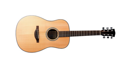 A guitar with a black pickguard and a black headstock