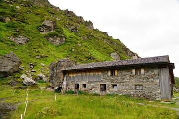 Valle Aurina or Ahrntal located in in northern Italy