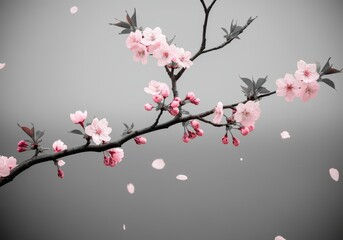 Naklejka premium Beautiful cherry blossom background 