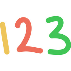 handdrawn doodle school 123