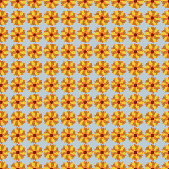 seamless pattern with flowers