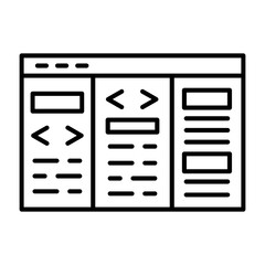 Web develoment Icon