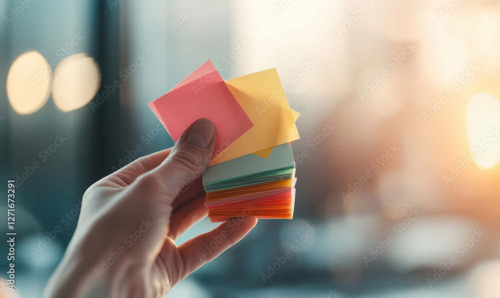 Aufkleber enhance your workflow: the power of colorful post-it notes in boosting creativity and collaboration 