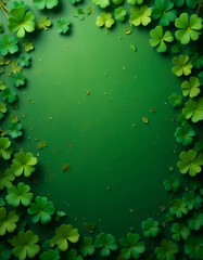 st patricks day greeting card background