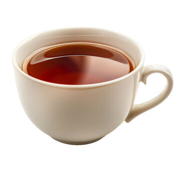 recommend clip art: cup of tea isolated on white background