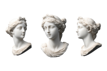 statue of angel isolated on transparent png