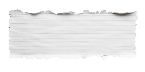 torn paper isolated on transparent png