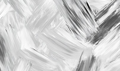 Abstract grayscale paint strokes background, artistic texture, possible use in design, graphic elements