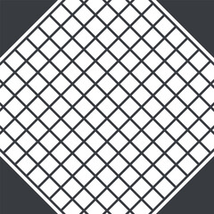 Trendy Newest Geometric Grid Pattern