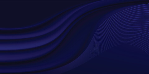 Premium background design with diagonal dark blue stripes pattern. Vector horizontal template for digital luxury business banner.  eps 10