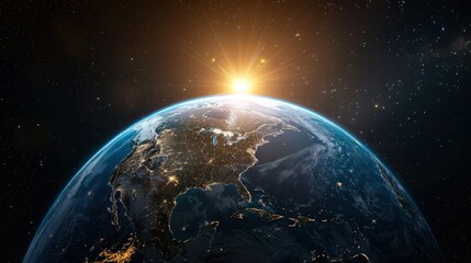 interactive software depicting a digital twin of Earth, being used to predict and adapt to climate related events