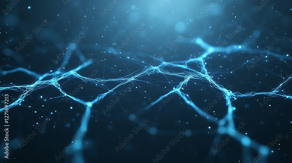 Aufkleber a vibrant, abstract digital background featuring futuristic elements and glowing effects, perfect fo