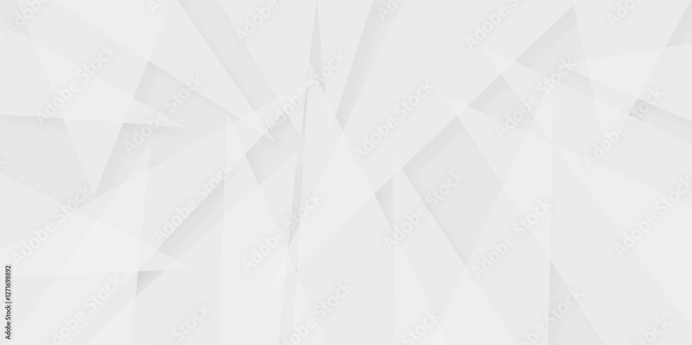 Poster abstract white and gray line background design. abstract white and grey on light silver background m