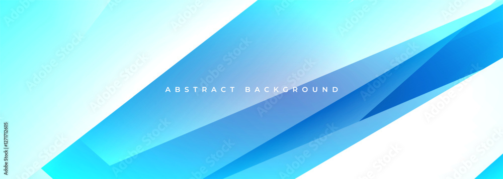 Poster white and blue business presentation abstract background with geometric lines and shapes. vector ill