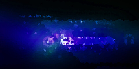 2d illustration Abstract futuristic electronic circuit technology background
