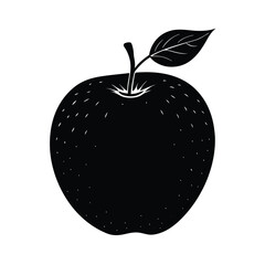 vector illustration of an apple