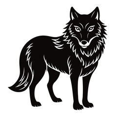 wolf vector illustration