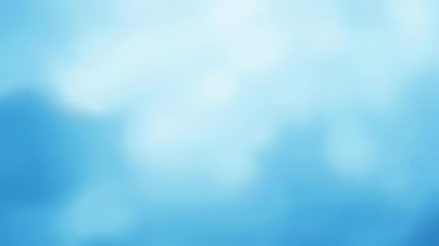 Soft blue gradient background with a fresh and abstract bokeh effect, perfect for adding a dreamy and serene touch to any design project, defocused, smooth, serenity