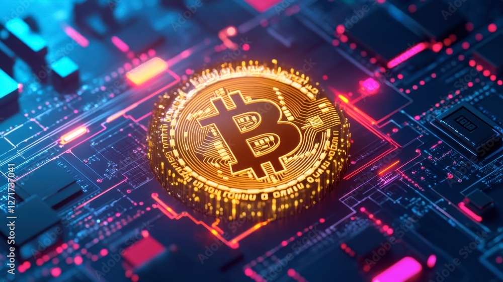 Poster cryptographic keys securing future digital banking transactions.