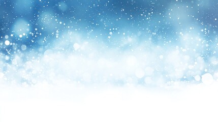 Winter Wonderland: A Serene Blue and White Abstract Background