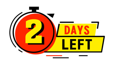 Number days left countdown design template with orange color theme.  for company business project. Conto alla rovescia sinistra giorni banner. contare la vendita a tempo. Nove, otto, sette, sei,