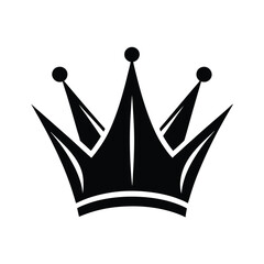crown icon vector illustration
