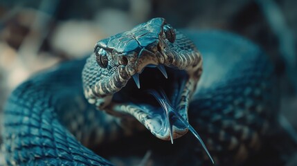 Fototapeta premium Snake Close-Up