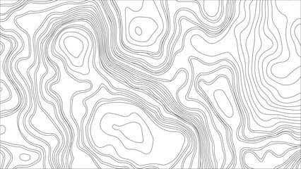 Abstract wavy background. topographic contour background. Topographic map patterns, topography line map. Vintage outdoors style.