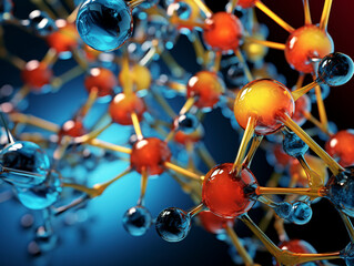 Advanced Molecular Model generate by AI