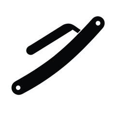 kitchen knife isolated on white background