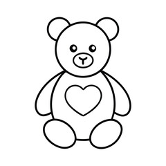 teddy bear with heart