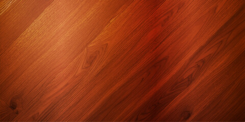 Exquisite High Gloss Brown Wood Paneling with Reflective Surfaces, Rich Natural Textures, and a Deep, Warm Hue That Provides a Vintage Feel and Classic Retro Charm