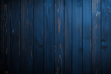 Dark blue wooden background with textured surface, ideal for design projects. rich color adds depth and elegance to any creative work