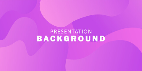 Purple violet vector abstract simple background with wave and liquid shapes. Simple presentation background with dynamic shapes for banner, pattern, wallpaper, template, business card