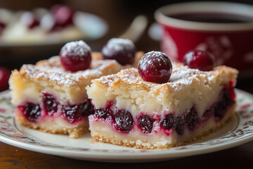 cake with cherry