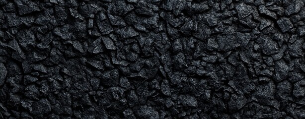 Fototapeta premium Dark Asphalt Texture with Rough Cracked Surface for Background or Construction Concept