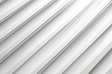 Fototapeta premium Sleek white lines create modern, dynamic pattern with depth and texture. light rays enhance visual appeal, making it perfect for contemporary design projects