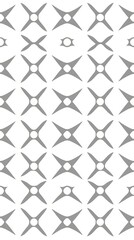 Fototapeta premium A minimalist seamless pattern with simple geometric shapes in grayscale, using a monochromatic palette and a clean, modern aesthetic, repeating infinitely on a white backgro.