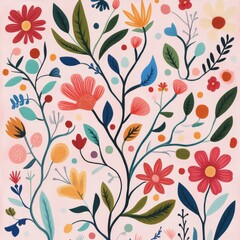 seamless floral pattern