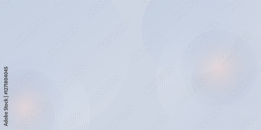 Poster abstract grey background with dynamic circle lines.
