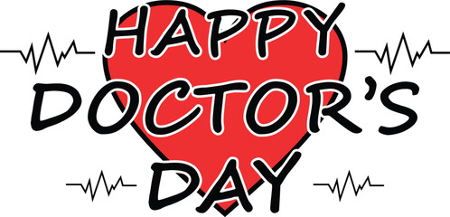 Doctor's Day Vector Design: Medical Symbolism & Appreciation