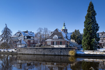 Kloster Eppendorf in Hamburg winterlich