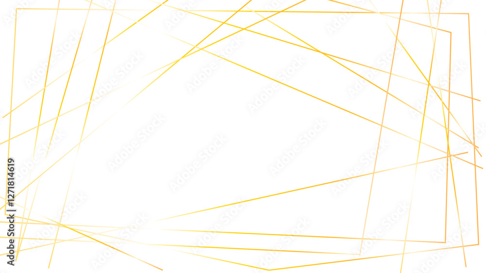 Aufkleber random geometric line pattern on a transparent background. random line low poly pattern. abstract se