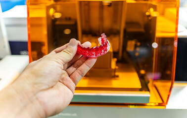 3d printer from a photopolymer material.