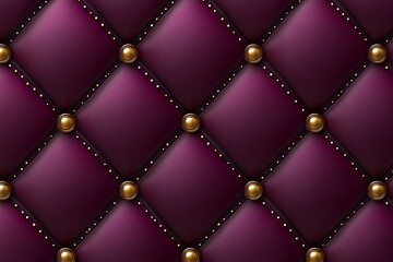 Fototapeta premium luxury red leather upholstery