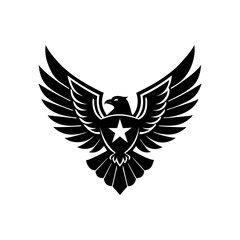 eagle with wings