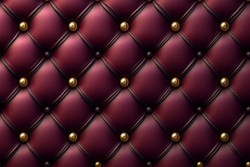 luxury red leather upholstery