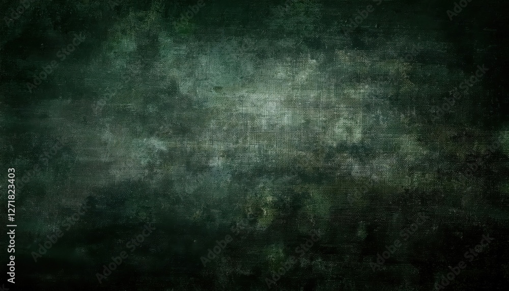 Poster dark green textured grunge background with abstract patterns for design, graphic, and artistic use